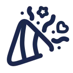 Confetti SVG Icon